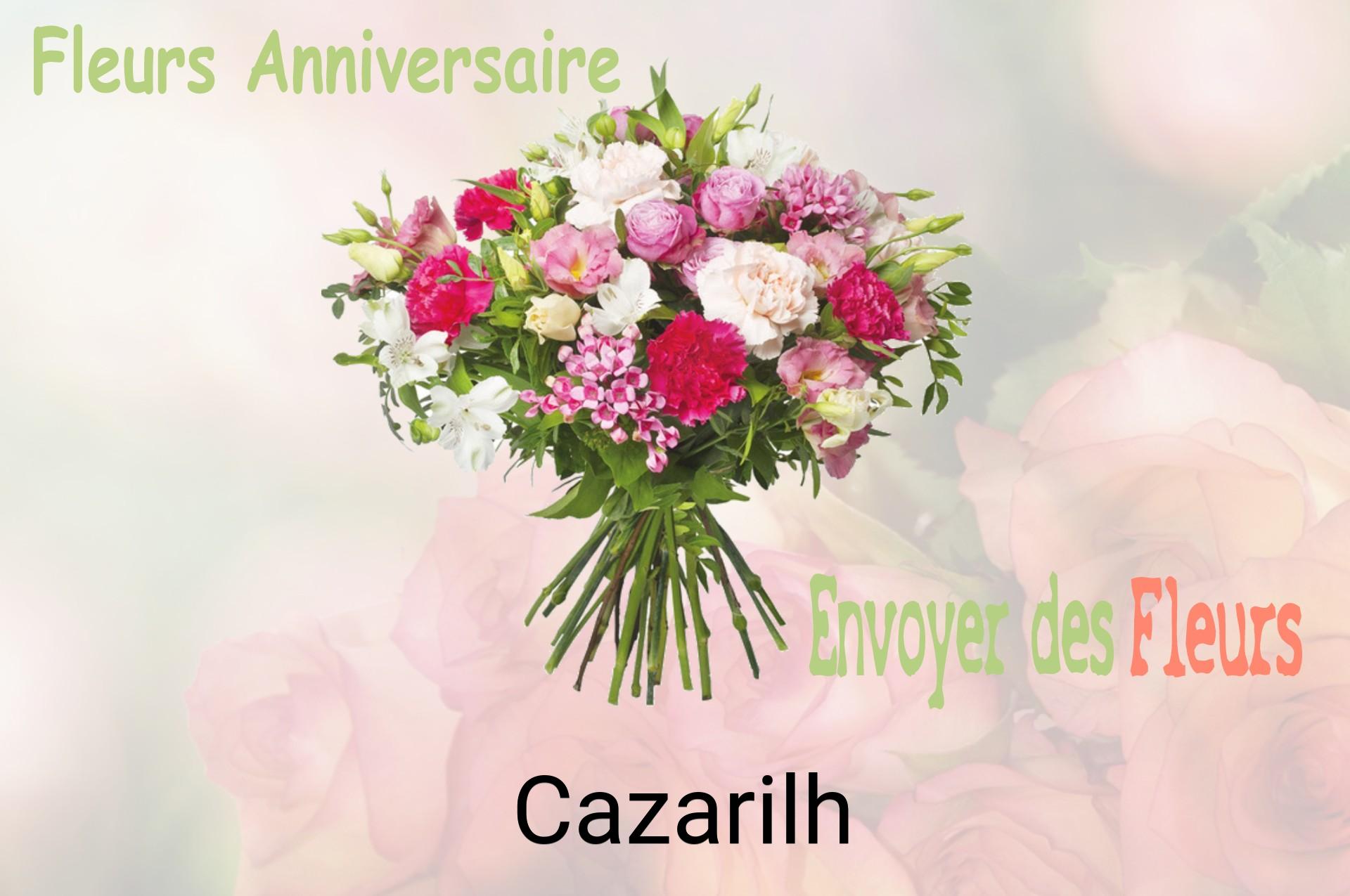 Bouquet de fleurs d’anniversaire livré à Cazarilh