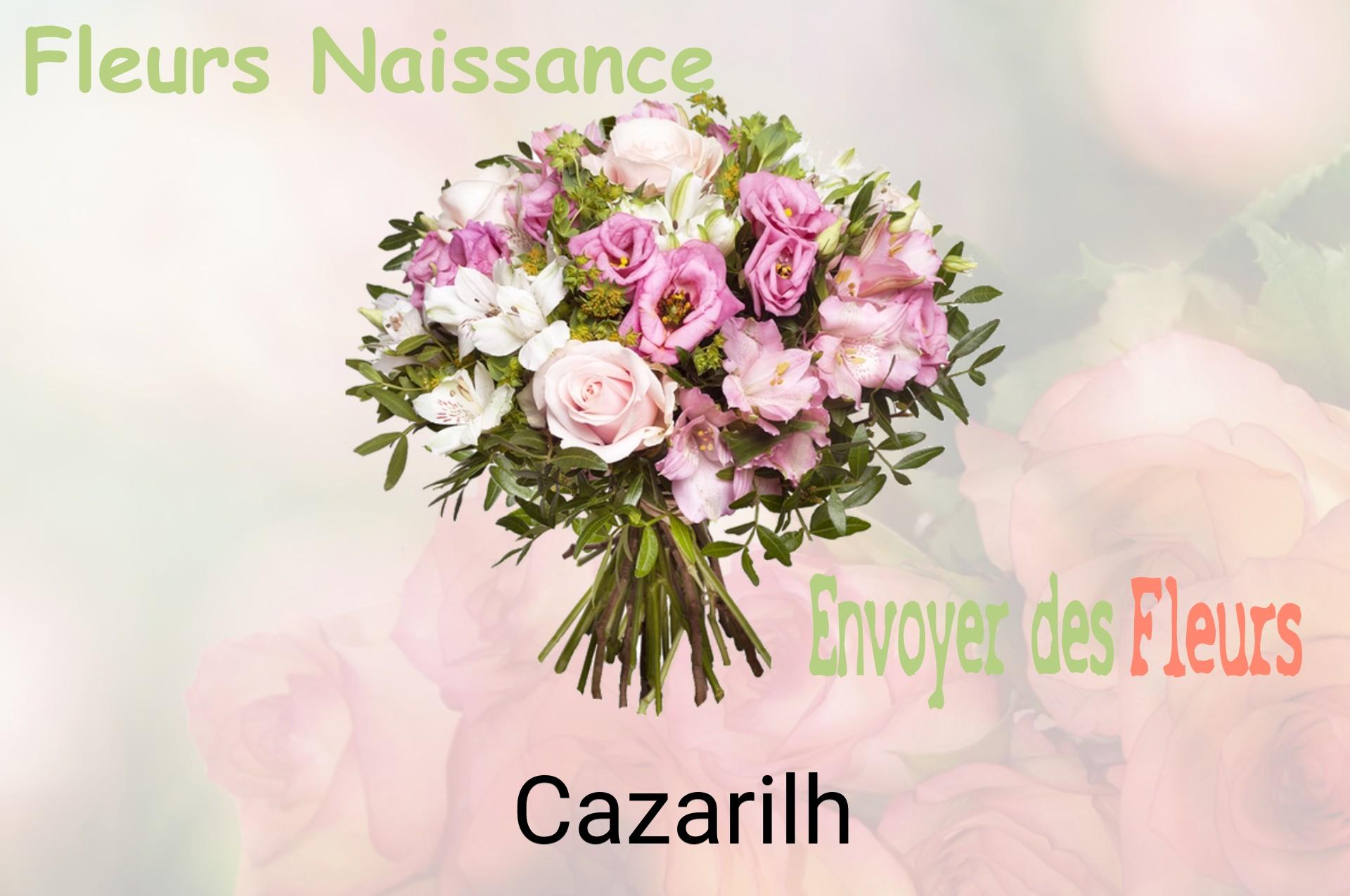 Bouquet de fleurs de naissance livré à Cazarilh